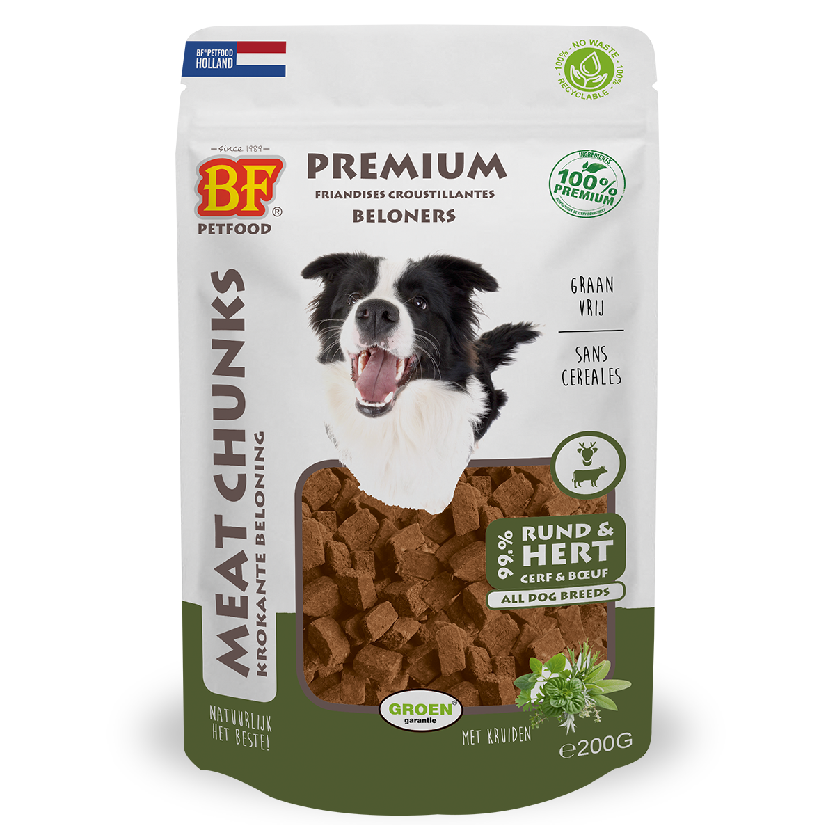 Meat Chunks Rund & Hert