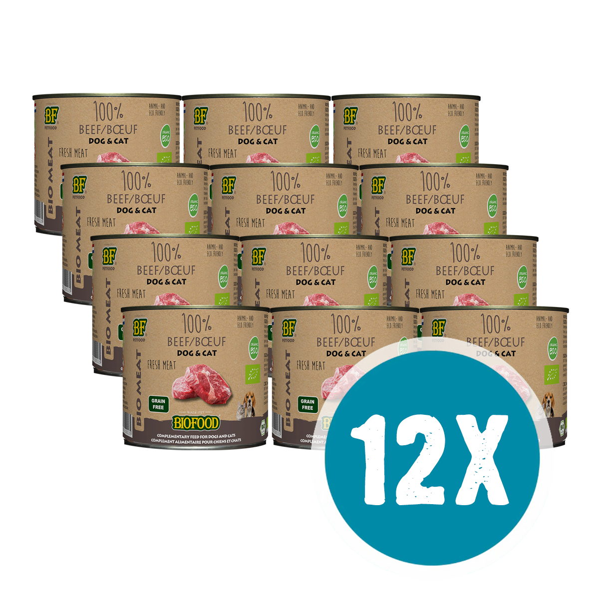 BIOFOOD Bœuf 100% biologique