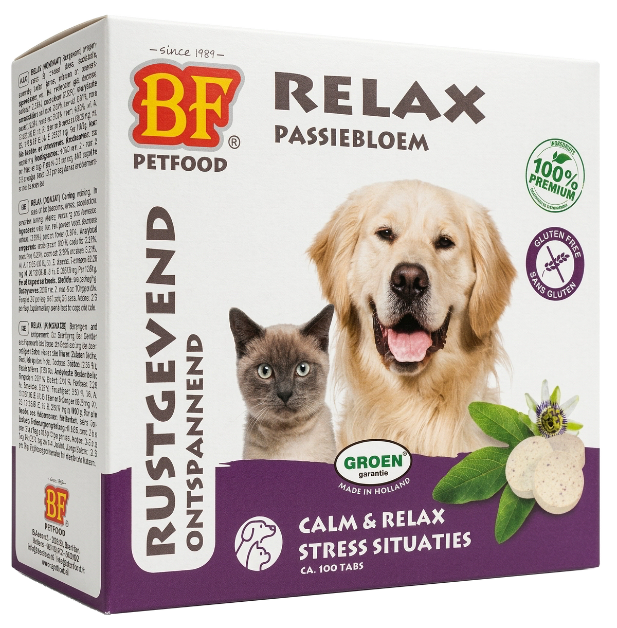 Comprimés relaxants