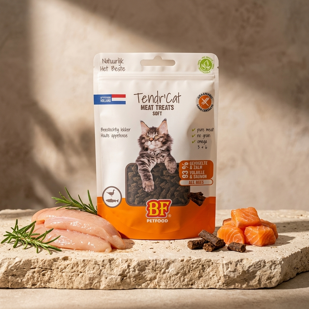 Tendr’ Cat – Volaille et saumon