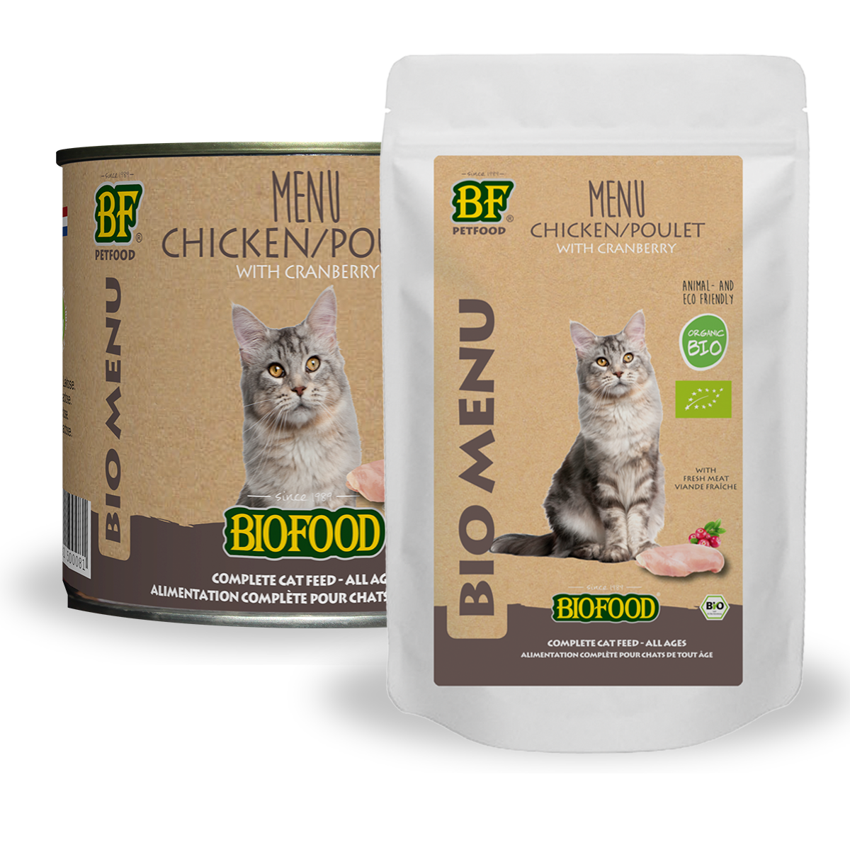 BIOFOOD Organic Chicken - Menu