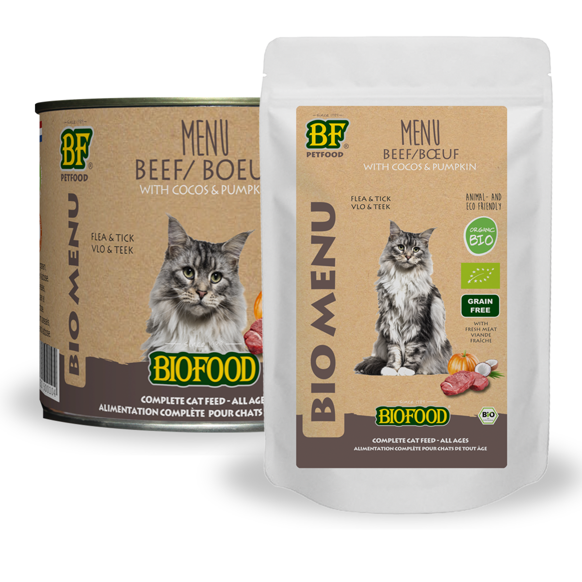 BIOFOOD Organic Beef - Menu