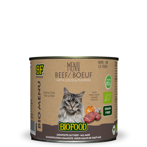 BIOFOOD Organic Beef - Menu
