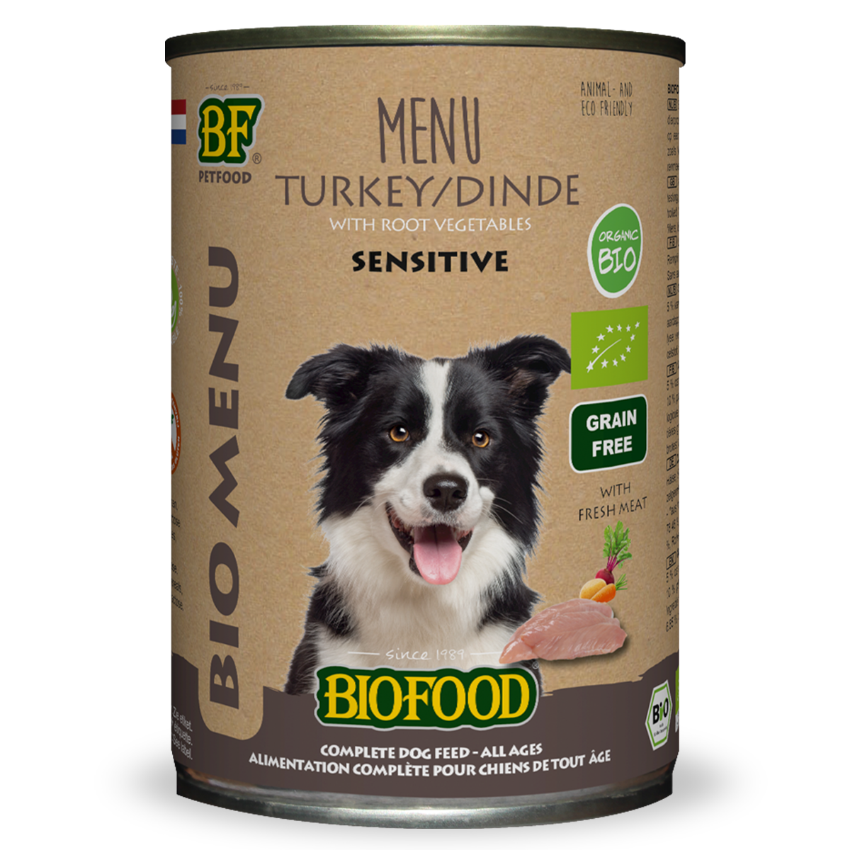 BIOFOOD Organic Turkey - Menu