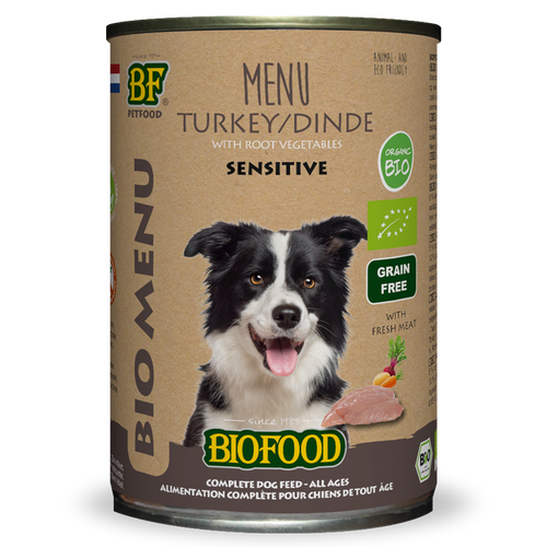 BIOFOOD Organic Turkey - Menu
