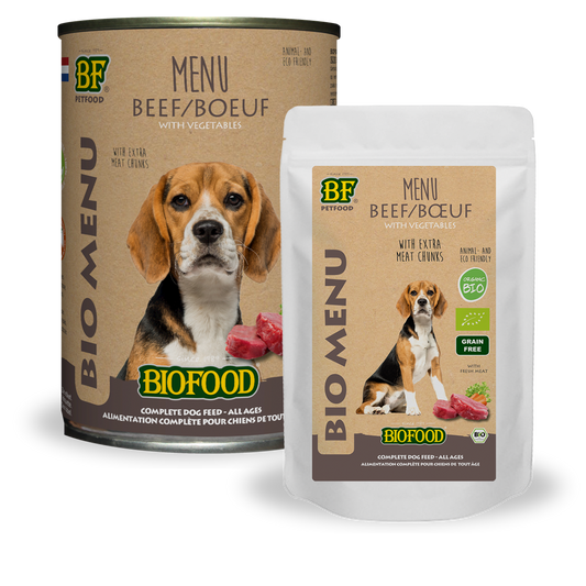 BIOFOOD Organic Beef - Menu