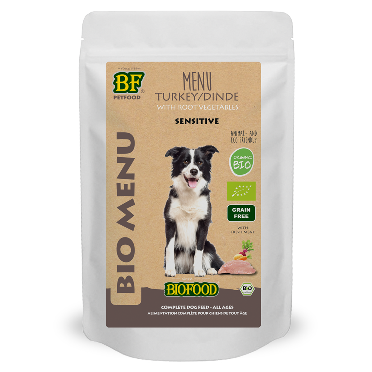 BIOFOOD Organic Turkey - Menu