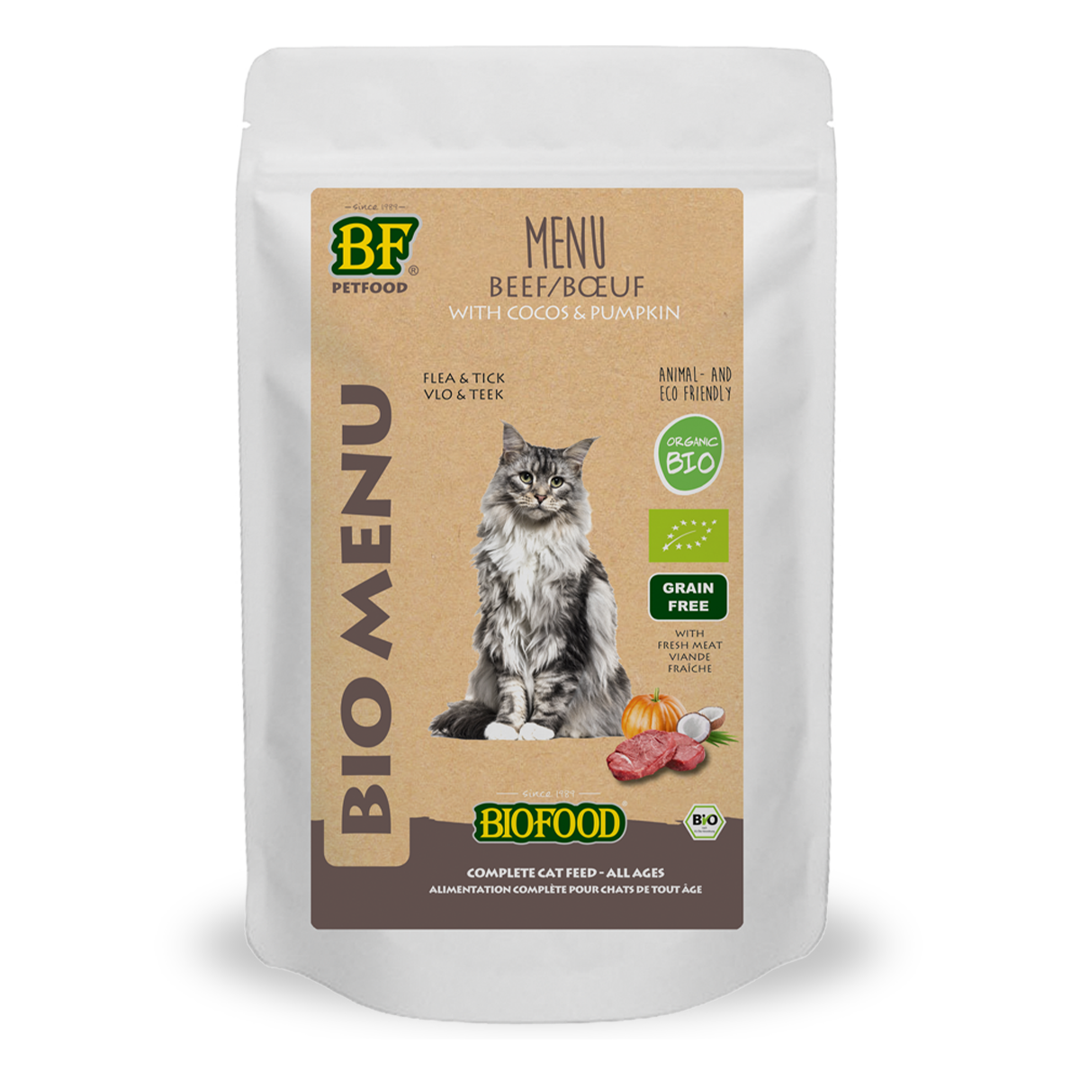 BIOFOOD Organic Beef - Menu