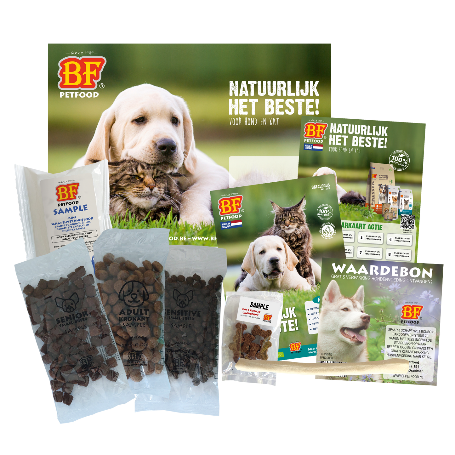 Pack d'essai gratuit pour chien